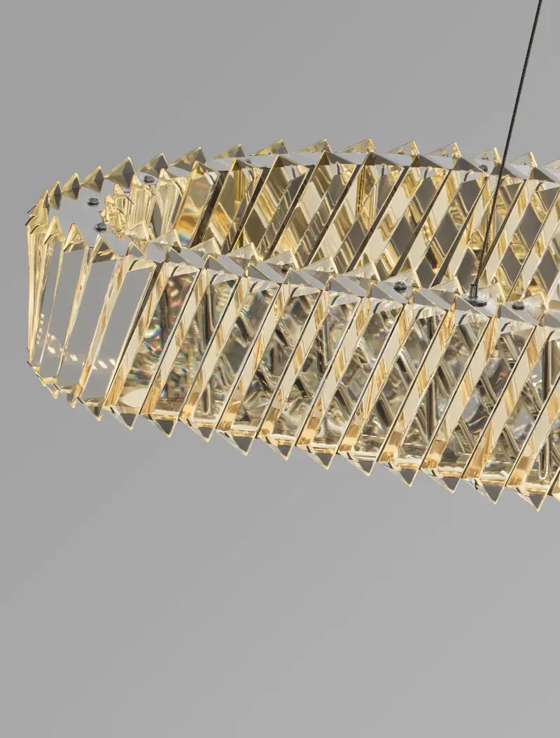 Luster NOVA LUCE 9333082 LED 82W 5740lm 3000K 230V IP20